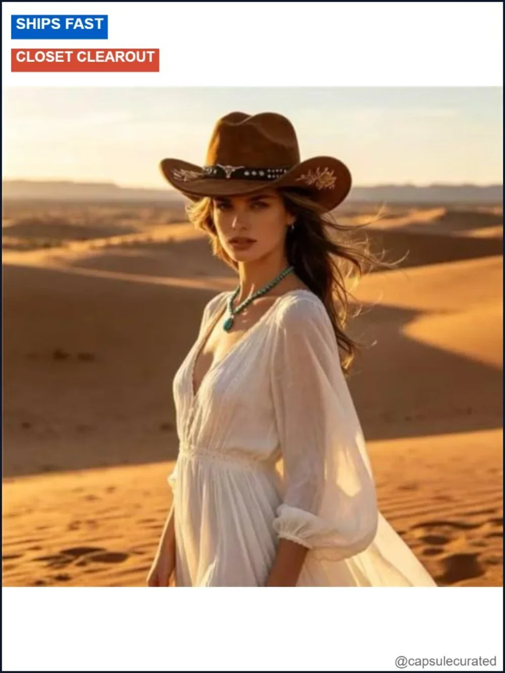 Western Cowboy Hat Felt Floral Wide Brim for Women Men Rodeo Costume